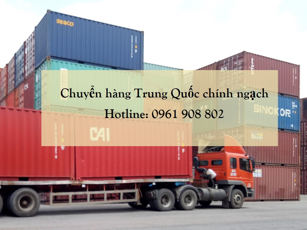 chuyển hàng Trung Quốc chính ngạch